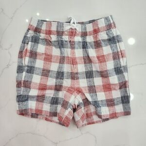 Red and Blue Plaid Shorts janie and jack